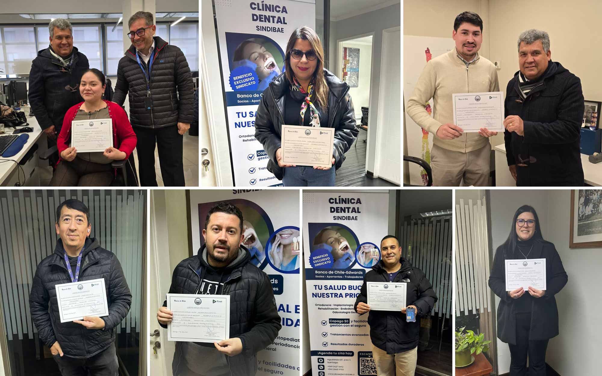 Primeros graduados del Programa de Formación y Oficios SINDIBAE ya recibieron su diploma e incentivo